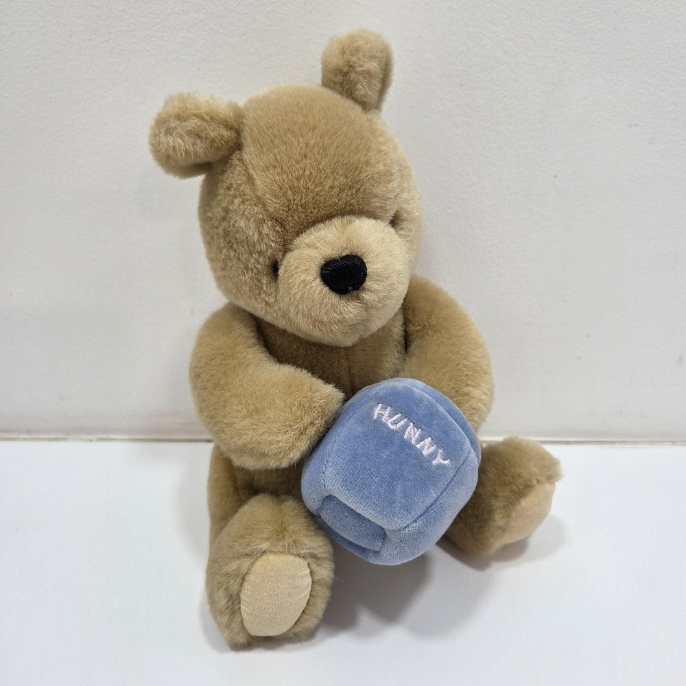 GUND‎ Disney Classic Winnie the Pooh Plush Stuffed Animal Bear Hunny Pot Toy